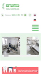 Mobile Screenshot of clinicadentaltomasmolina.com